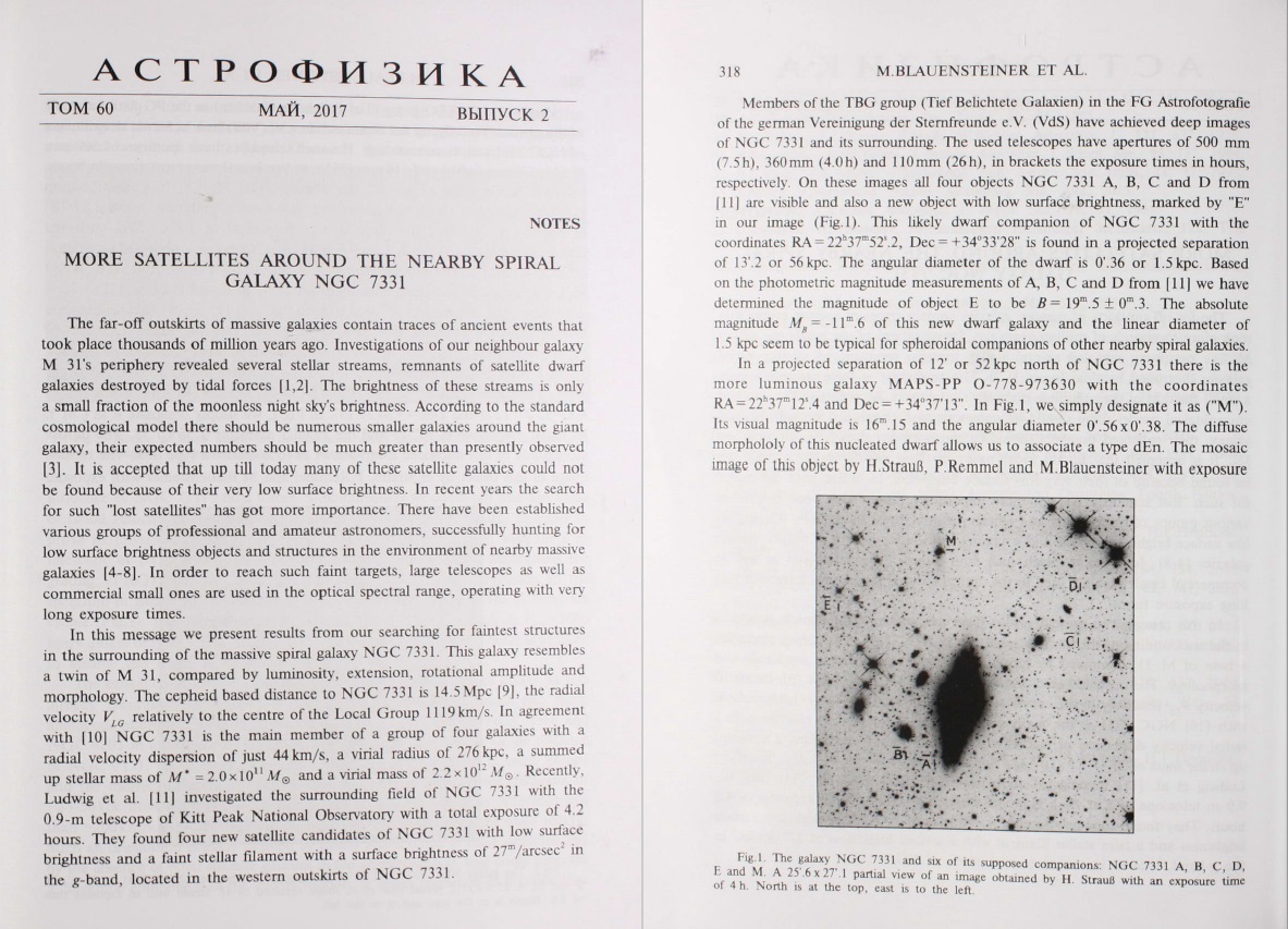 Astrofisika NGC7331 Seite1-2